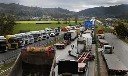 智利水果：卡车司机罢工阻碍出口   六班鲜果运输船启运或受延迟