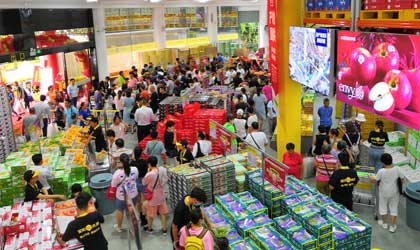 诚实果品：上海浦东开设旗舰店  单店两天销售额近68万元