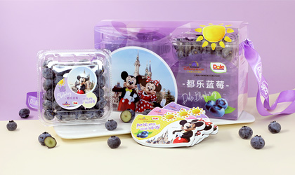 都乐与上海迪士尼度假区联合推出定制款蓝莓礼盒