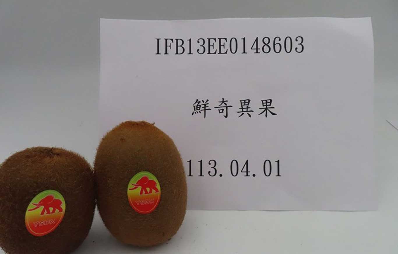 台湾海关拦截近18吨国产猕猴桃