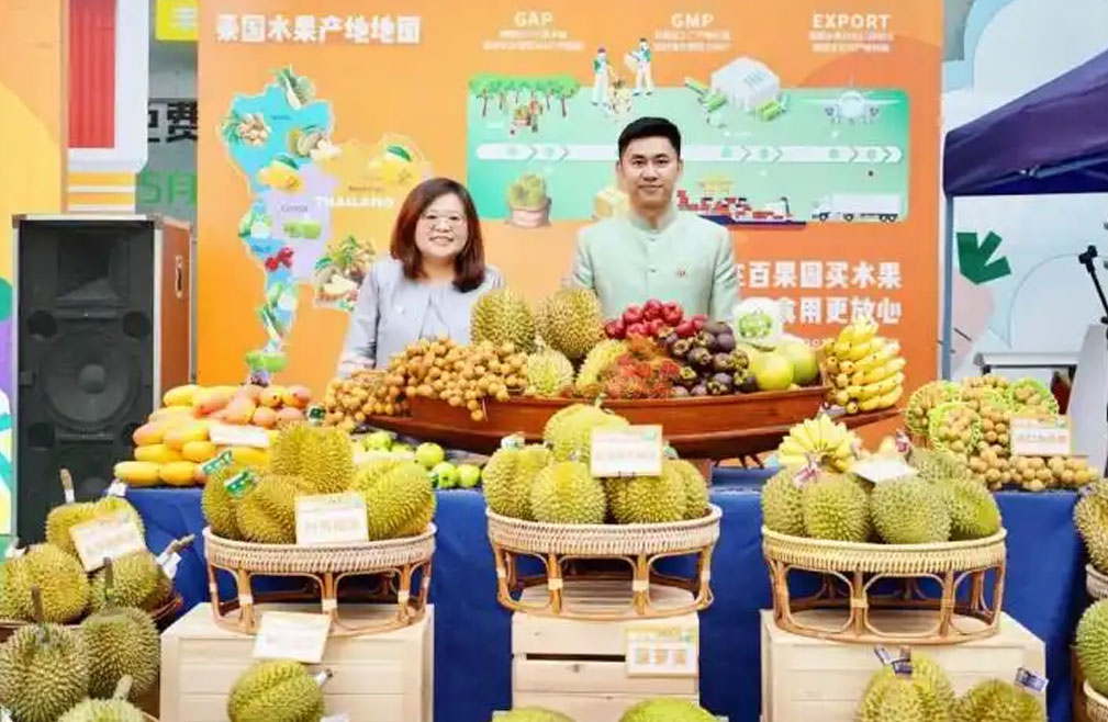 百果园泰国水果节助推榴莲旺季