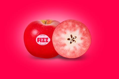 新西兰首款粉红果肉苹果Fizz试水国际市场