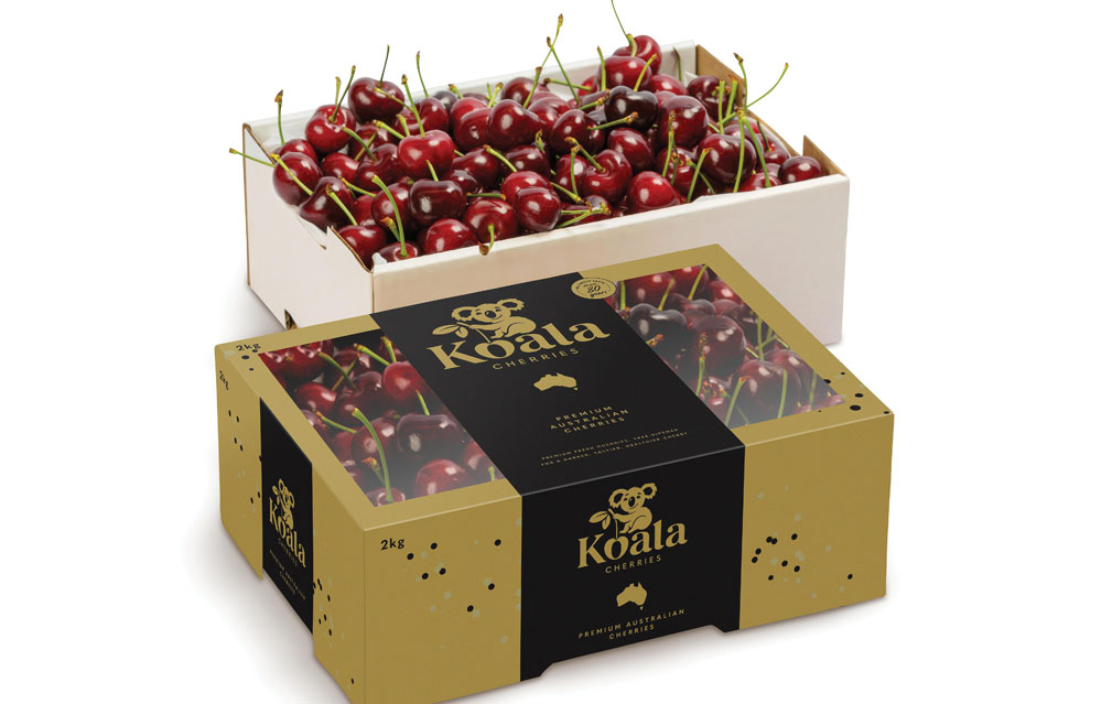 澳洲考拉樱桃品牌焕新 全新包装凸显高端定位