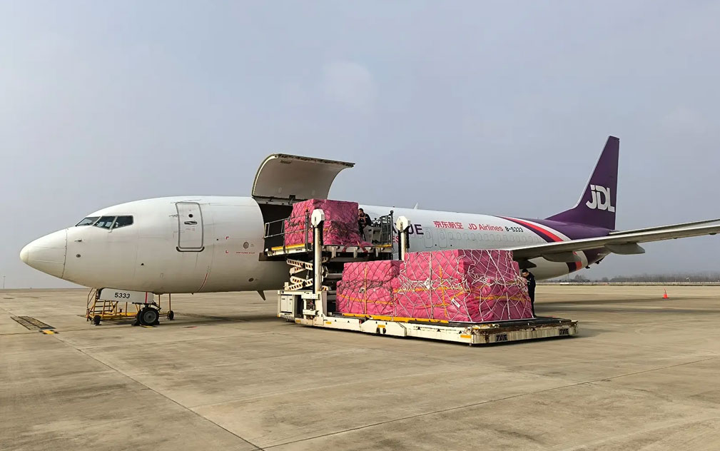 “武汉⇋曼谷”国际货运航线开通  泰国榴莲实现2.5小时直达华中