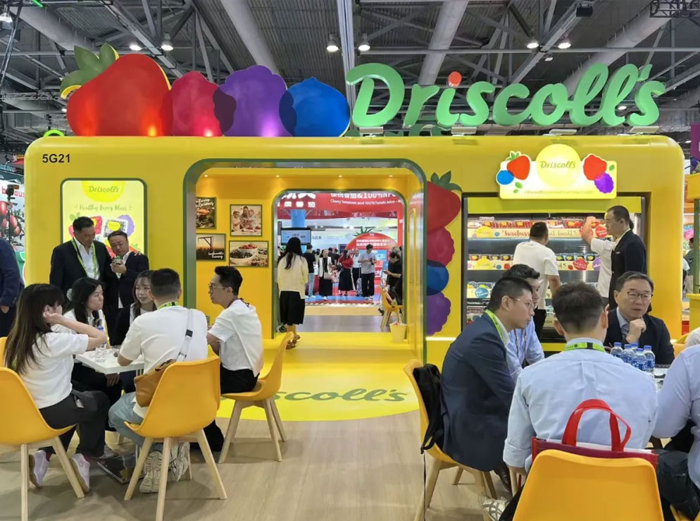 Driscoll’s怡颗莓重磅亮相亚洲果蔬展 看准亚洲浆果市场“无限潜力”