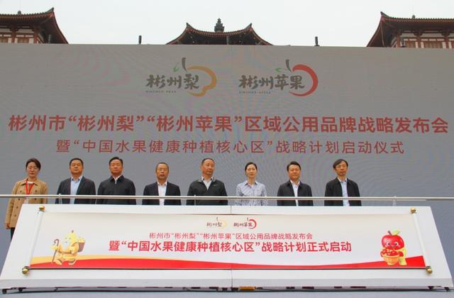 彬州发布水果区域公用品牌 启动“健康种植核心区”战略